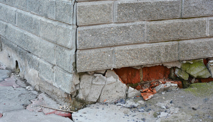 9 possible warning signs of a weak house foundation